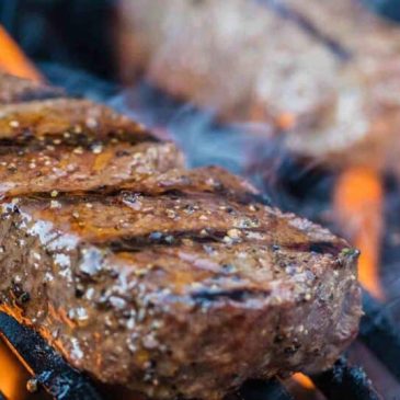 grilling steak