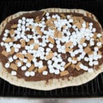 grilled-s'mores-pizza