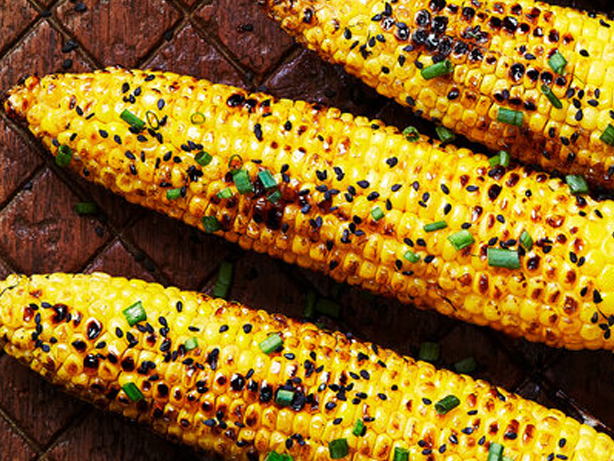 Asian-Style Grilled Corn with Soy and Sesame | Grilling Explained