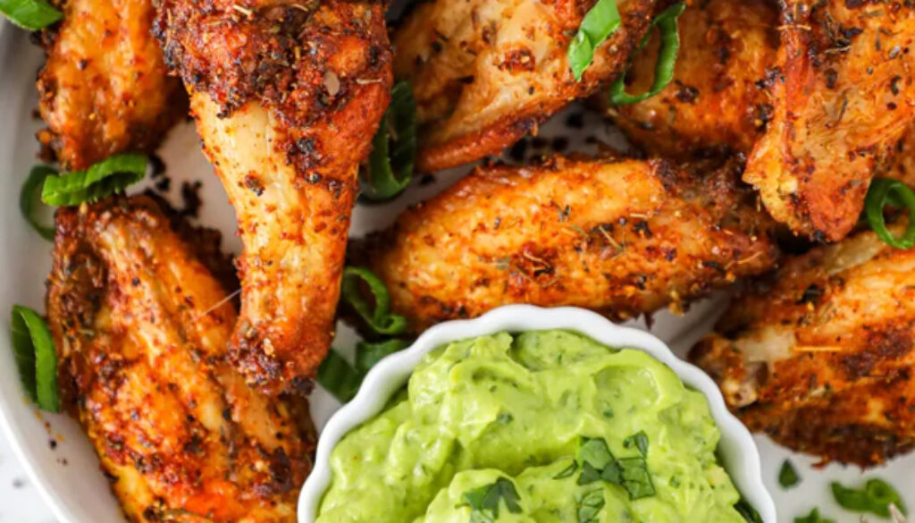 grilled-bbq-wings-with-avocado-cilantro-aioli