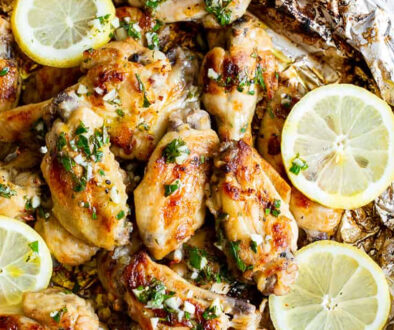 grilled-buffalo-wings-with-garlic-lemon-butter
