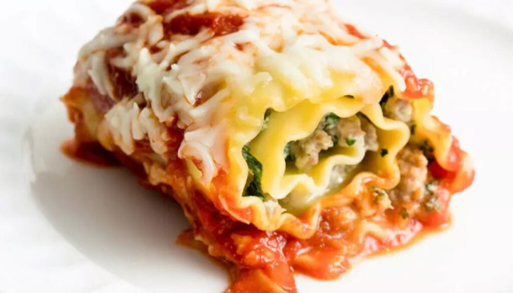 grilled-chicken-and-portobello-lasagna-rollups-recipe