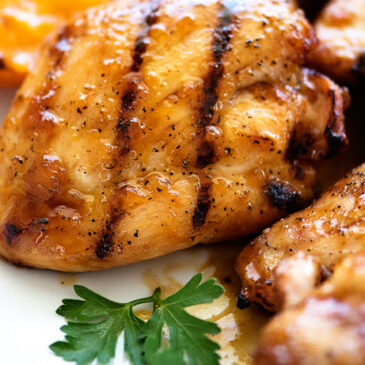 grilled-chicken-with-apricot-ginger-glaze