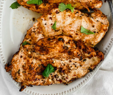 grilled-chicken-with-honey-thyme-glaze