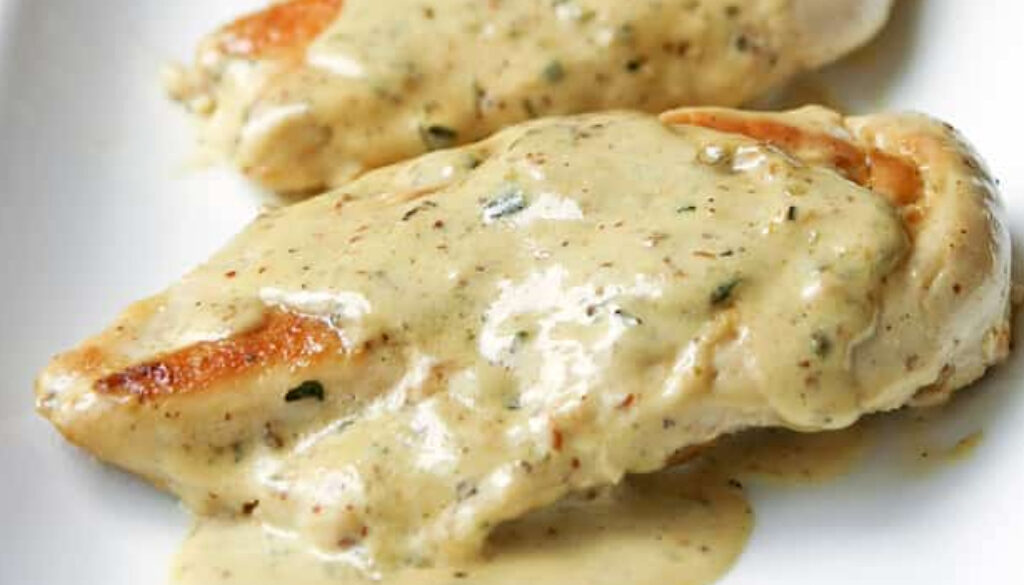 grilled-chicken-with-mustard-caper-sauce