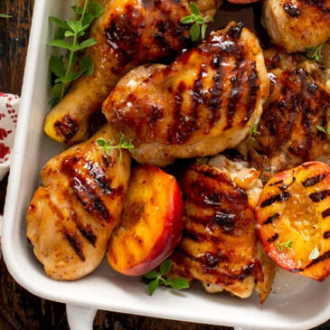 grilled-chicken-with-peach-sauce-recipe