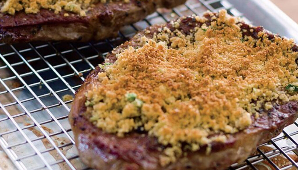 grilled-new-york-strip-with-garlic-parmesan-butter