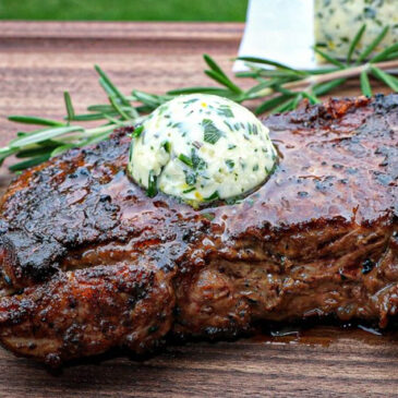grilled-new-york-strip-with-herb-butter