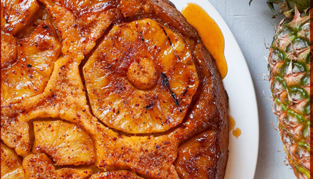 grilled-pineapple-upside-down-cake-recipe