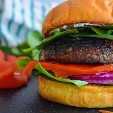 grilled-portobello-burgers-with-garlic-herb-butter