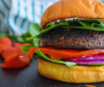 grilled-portobello-burgers-with-garlic-herb-butter