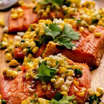 grilled-salmon-with-bacon-and-corn-relish