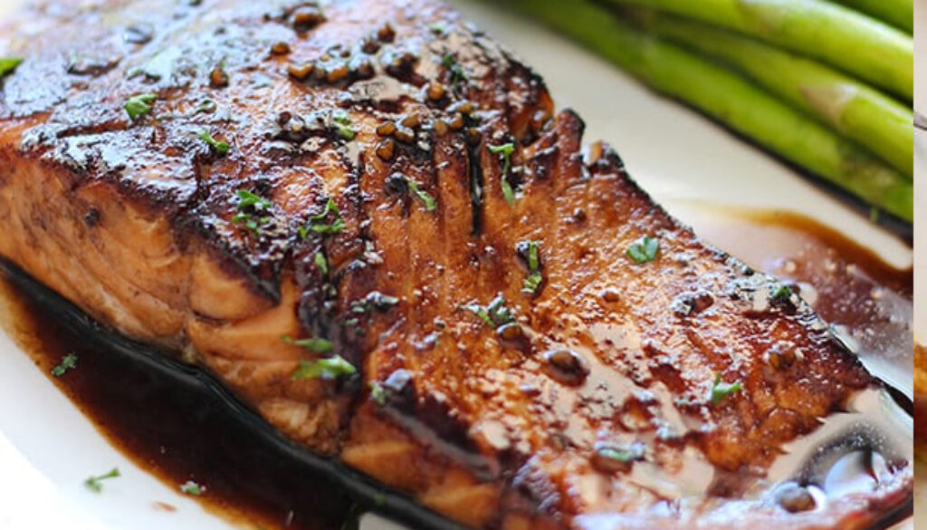 grilled-salmon-with-balsamic-glaze