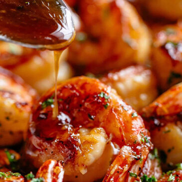 grilled-shrimp-with-honey-garlic-glaze
