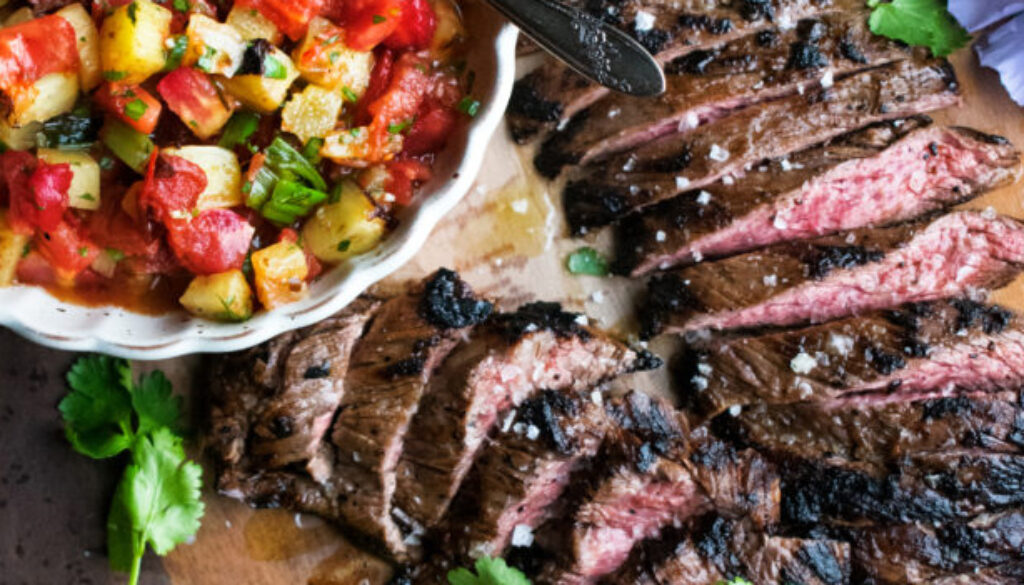 grilled-skirt-steak-with-spicy-tomato-salsa