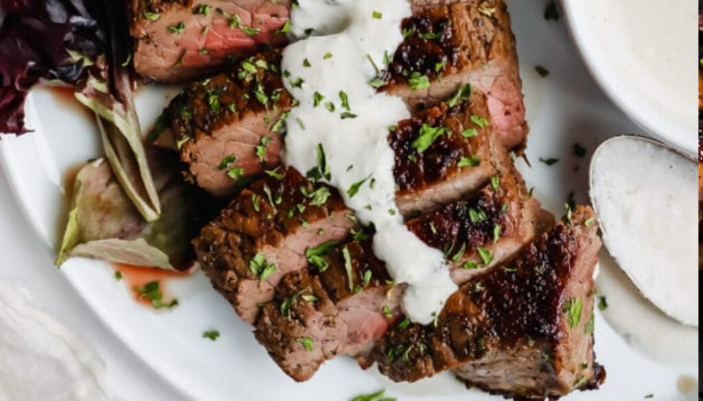 grilled-top-sirloin-with-horseradish-sauce
