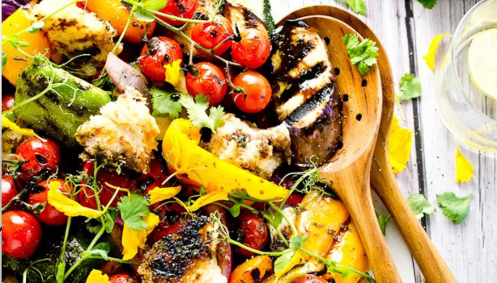 grilled-vegetable-salad-with-fresh-herb-vinaigrette-recipe