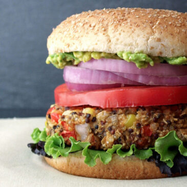 grilled-veggie-burgers-with-balsamic-glaze