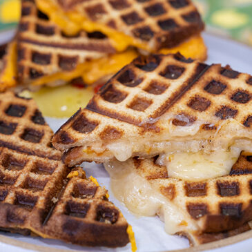 waffle-iron-grilled-cheese-sandwiches